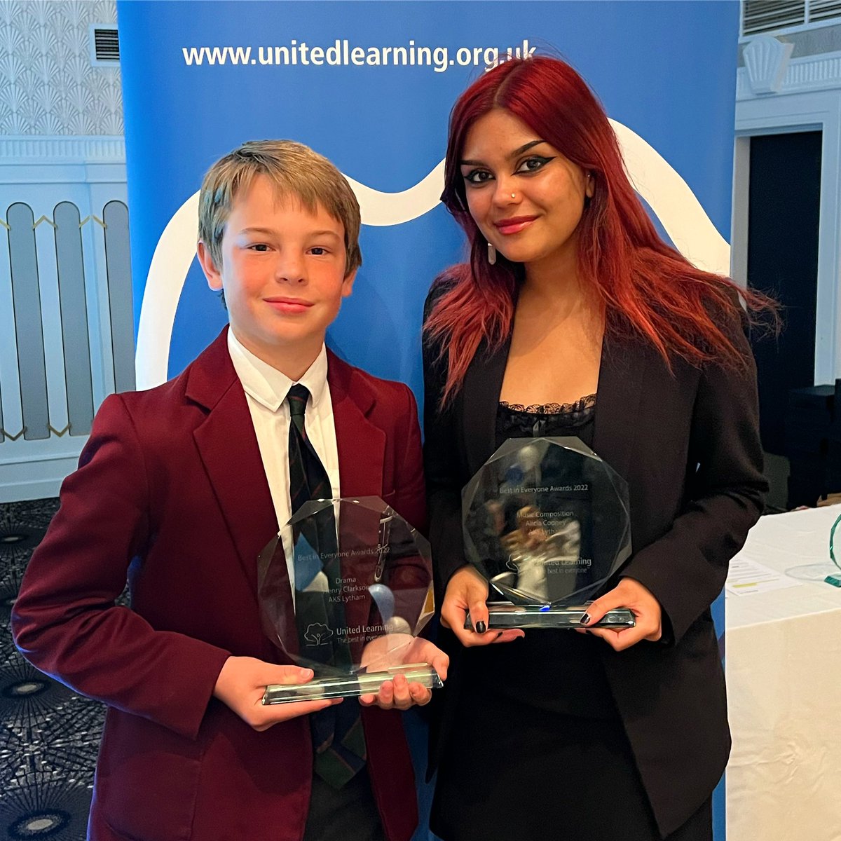 AKSLythamMusic's tweet photo. HUGE congratulations to our amazing award-winners, Alicia (Music) and Henry (Drama). To win out of 85 schools and over 60,000 students across the country is a fantastic and well-deserved achievement. @AKSSchool @AKSDrama @United_Music1 #akslytham https://t.co/cwkDTLptYl