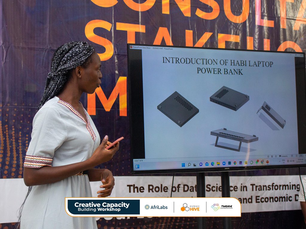 KumasiHive's tweet photo. This joint project with Twende Social Innovation Centre, Tanzania forms part of the winning grant from Afrilabs to pursue capacity building and hardware development in Africa

#HiveTraining #HiveImpact #CCBWorkshop #CreativeCapacityBuilding #CreativeCapacity #Workshop https://t.co/gjNxXqfqbv