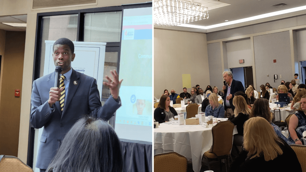 CAPartnership's tweet photo. The Regional #WholeFamilyApproach (WFA) Community of Practice convened recently in St. Paul, MN. The peer-centered institute engaged the cohort in an intensive learning experience that supported CAA leaders as they refined their WFA design plans. For more: https://t.co/CkQRfWOIdF https://t.co/SMRKThujSY