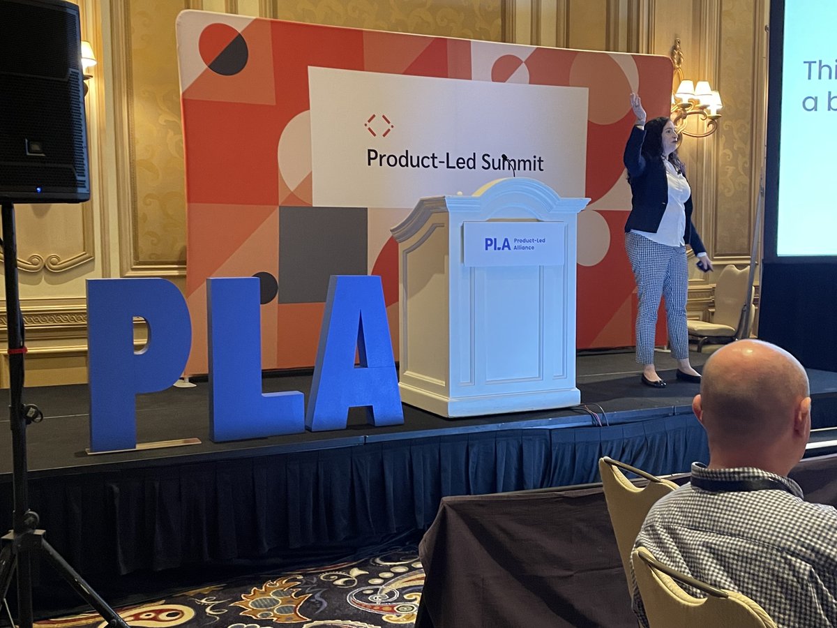 getreprise's tweet photo. The past two days have been incredible for the Reprise team at the Product-Led Summit in Las Vegas. 

Our own @jennsteele gave two phenomenal speaking sessions, and we had a blast representing Reprise at the booth.

Great conference and great people!

#CreateWinningDemos https://t.co/QLO9pwebI9