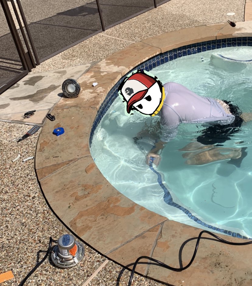 Must touch grass daily. Well, I touch water daily I guess. Working’ but it’s still <a href="/GhostfaceNFT/">GHOSTFACEKILLA</a> <a href="/DemonDAOGF/">DEMON DAO / GHOSTFACE</a> baby. #Ghostfaceweek