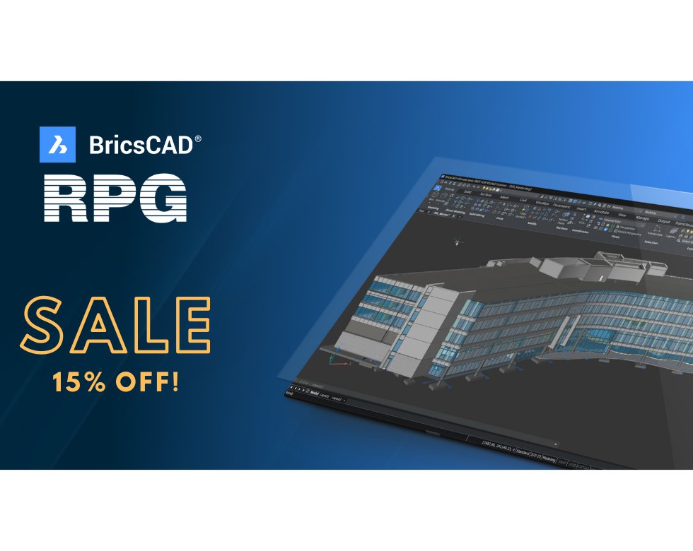 rpgsfs's tweet image. Less than a week left to get 15% off BricsCAD - The most affordable CAD software on the market! With a user-friendly, familiar workflow and DWG file compatibility, making the switch is easier than you think. Get started here: okt.to/F8EwVD