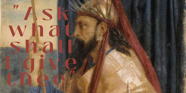 If the Lord said to you, "Ask what I shall give thee", what would be your answer? Read Elder Howard W. Hunter's April 1962 General Conference talk to find out how King Solomon answered this question when the Lord inquired.

archive.bookofmormoncentral.org/content/unders…

#comefollowme