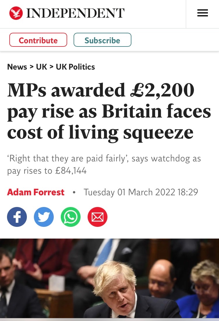 So it’s OK for them to get a pay rise <a href="/RMTunion/">RMT</a> but not us?