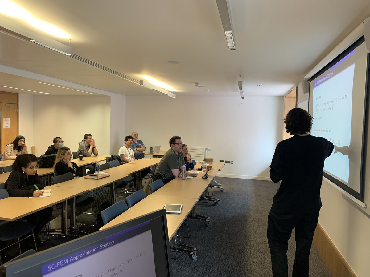 #Day2 of <a href="/SIAM_UKIE/">SIAM UK and Republic of Ireland Section</a> #NSCC more student contributed talks <a href="/ICMS_Edinburgh/">ICMS</a> <a href="/IMAmaths/">IMA</a>