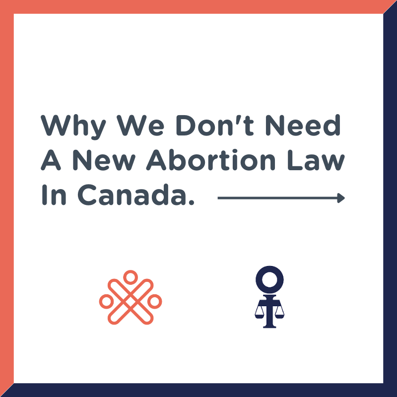 Following the U.S. Supreme Court decision overturning Roe v Wade, the Government of Canada must look for ways to better protect abortion rights in Canada. <a href="/NAWL_ANFD/">National Association of Women and the Law</a> and <a href="/actioncanadashr/">Action Canada</a> explain why we don't need a new abortion law in Canada. 🧵1/6