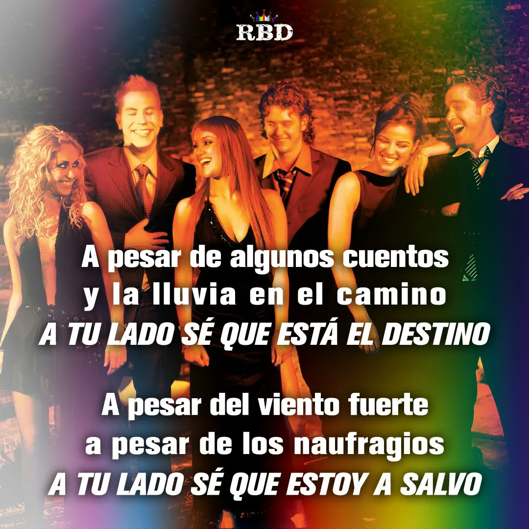 RBD_oficial's tweet photo. ¿En quién piensas cuando escuchas esta canción? 😍 https://t.co/LqH0oxmCUM
