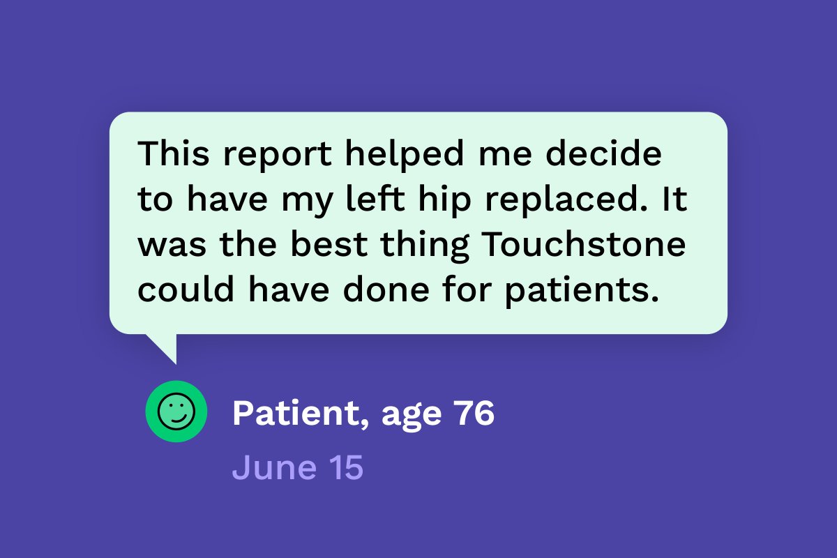 ⭐ Patient Comment of the Week ⭐

Honored to have helped this <a href="/touchstonemed/">Touchstone Imaging</a> patient. By translating medical terms into simple language, our interactive #patientfriendly reports empower patients to take an active role in care.

#radiology #imaging #healthcare #patientengagement