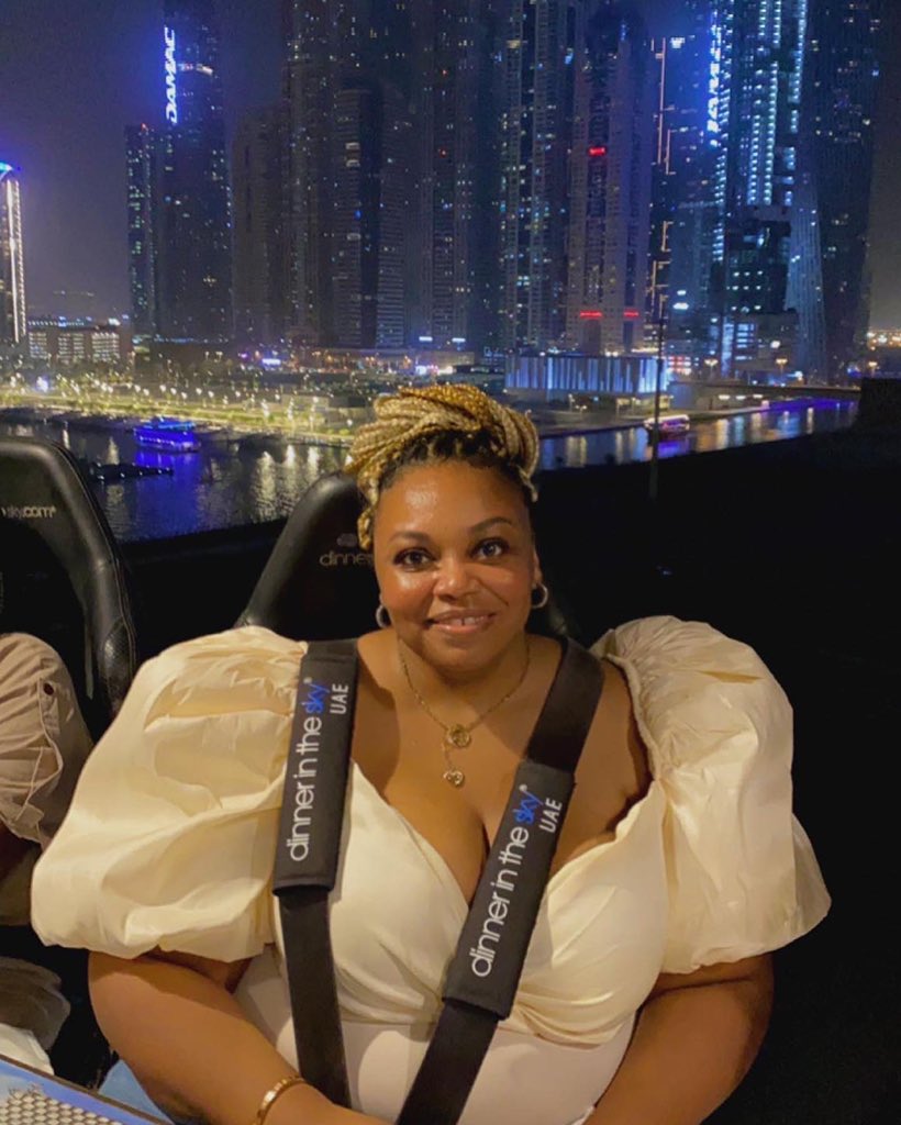 Dinner in the Sky was absolutely amazing!#dubai #dinnerinthesky