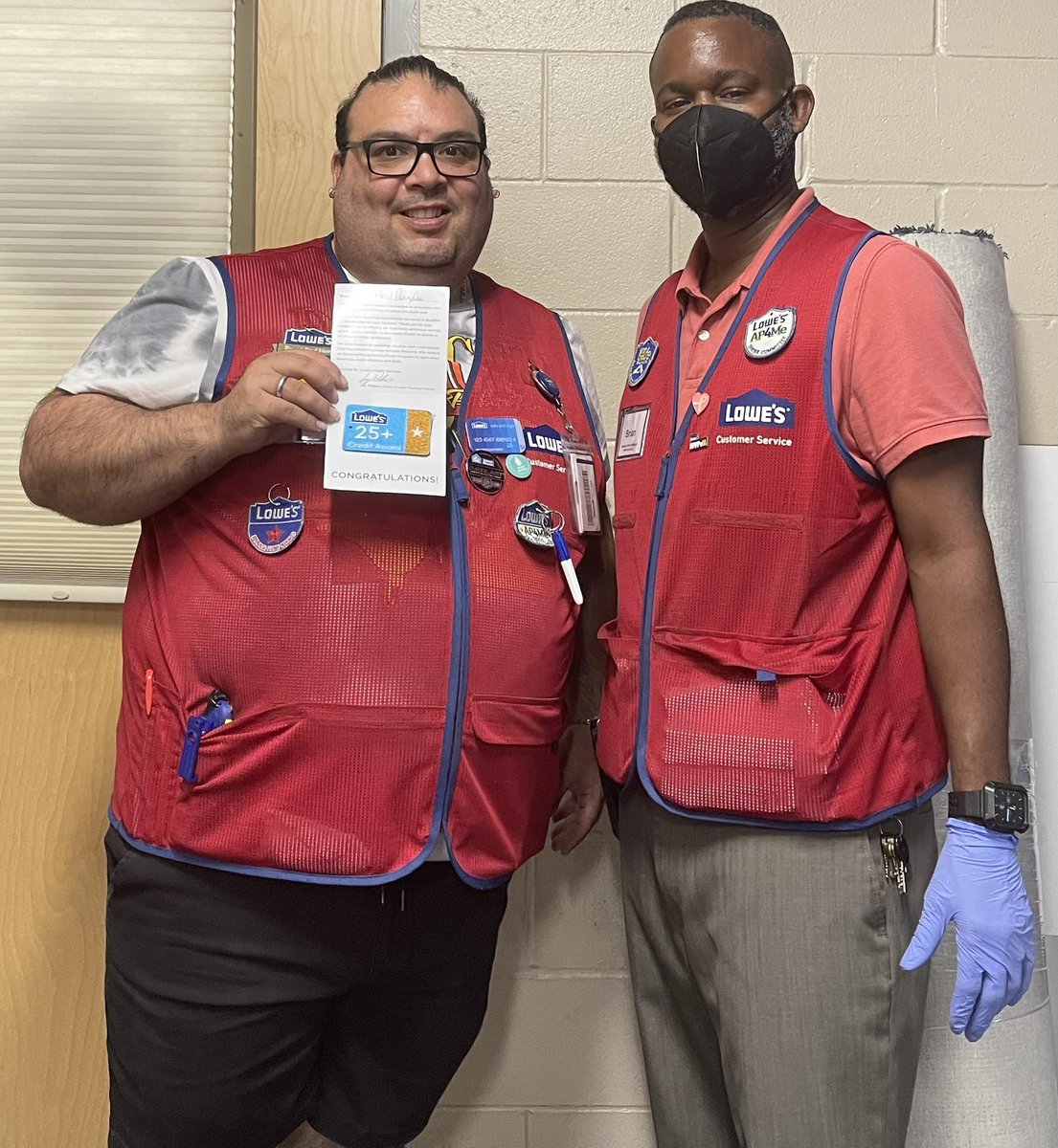 Thank you to Jasmine and Ariel delivering results and taking action on credit! Phenomenal job!