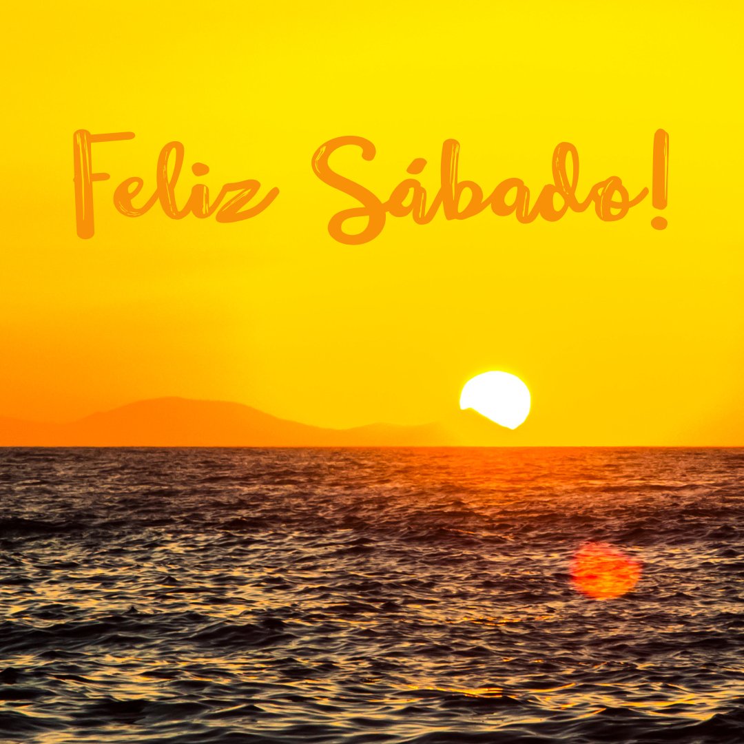 Feliz Sábado!

#felizsabado