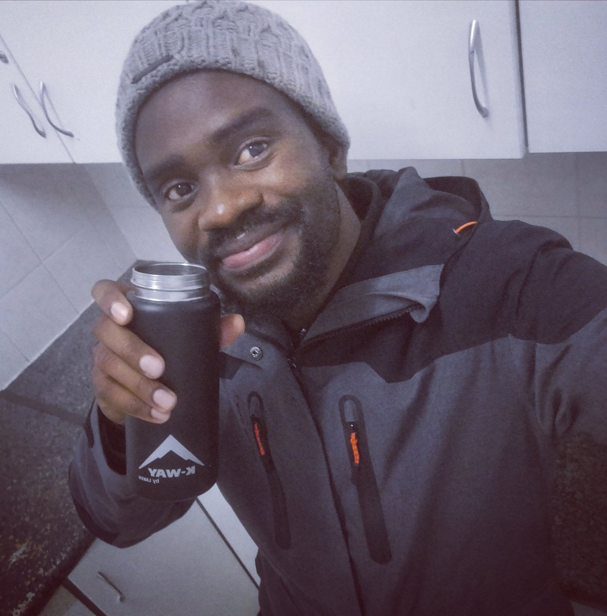 VictorBaatweng's tweet photo. At the office kitchen, for a breather, ☕..will shortly go back to the corner desk and fulfill my 'I hereby' obligation...

#deadlinenight #wetnight https://t.co/cP0GVFKXGE