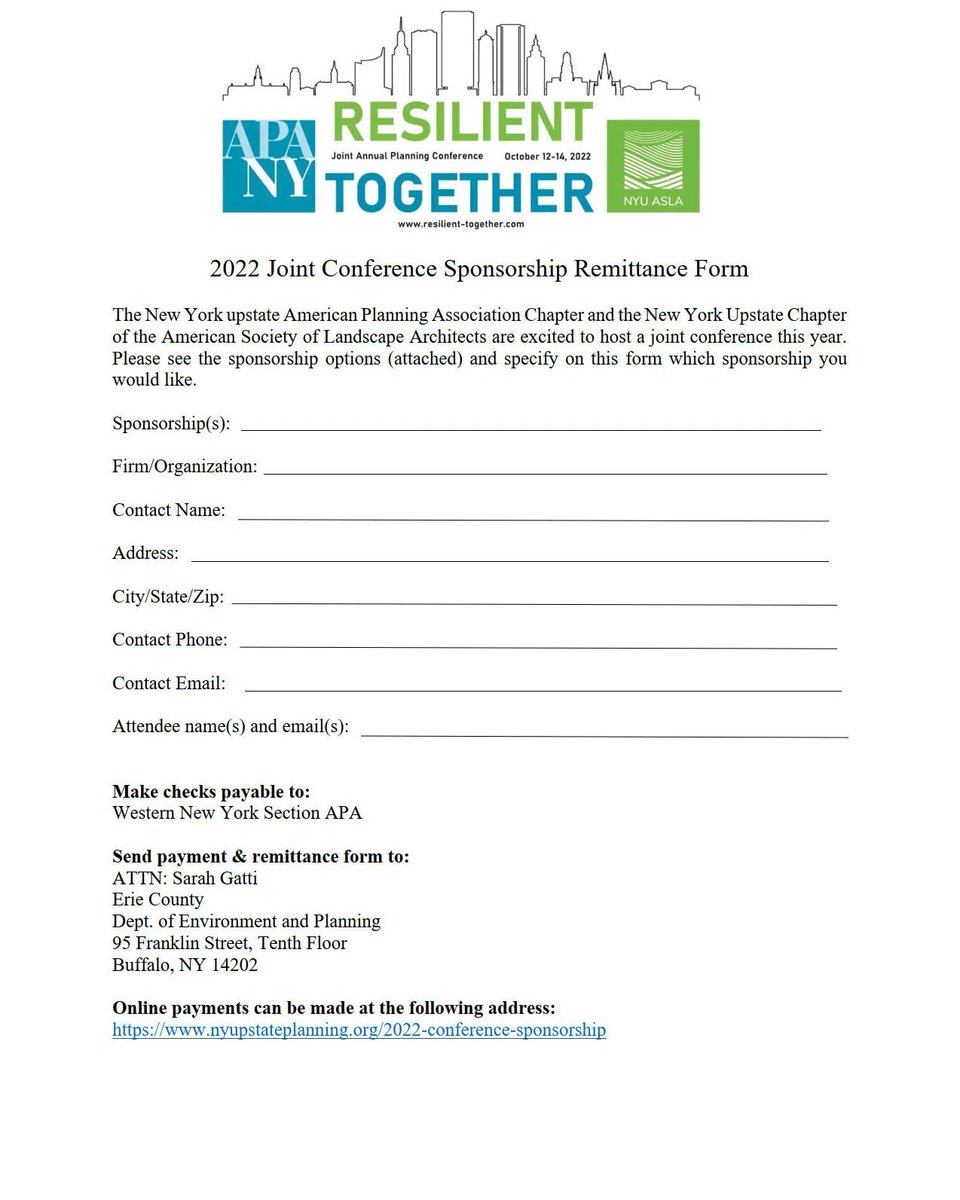 BECOME A CONFERENCE EXHIBITOR OR SPONSOR! Visit the Conference website resilient-together.com under the "Sponsors" tab to gather all the necessary info/form. We are delighted to offer a variety of Sponsorship Opportunities. All Sponsorships are available until August 15, 2022.