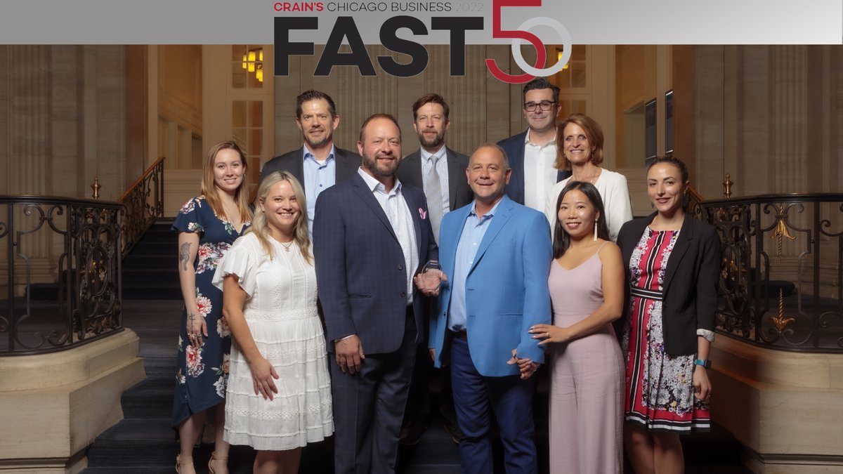 The Interra Global team (&amp; friends) cleans up pretty well. We're all feeling honored and blessed to be part of this year's #CrainsFast50.