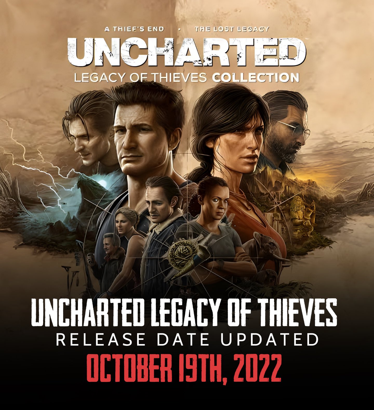 Uncharted Legacy of Thieves Collection PC release TIME, date