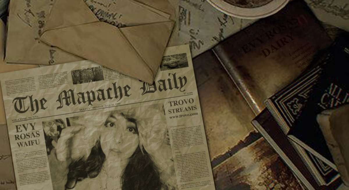 AbelNation_Raul's tweet photo. @Evy_Rosas10  que tenemos de noticias hoy.... The Mapache Daily News 
#residenteviledit #ResidentEvil #EvyRosas https://t.co/LrCOas90Gq