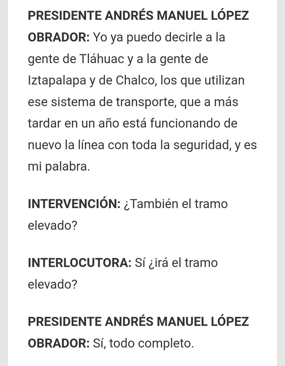 luisestrada_'s tweet photo. Hoy, hace un año, en la #ConferenciaPresidente del 24 de junio de 2021, @lopezobrador_ dijo que la Línea 12 del Metro de la #CDMX estaría funcionando en su totalidad.

De acuerdo con cifras de #SPIN acumula más de 75 mil afirmaciones falsas, engañosas o que no se pueden probar. https://t.co/34cPnPmQTn