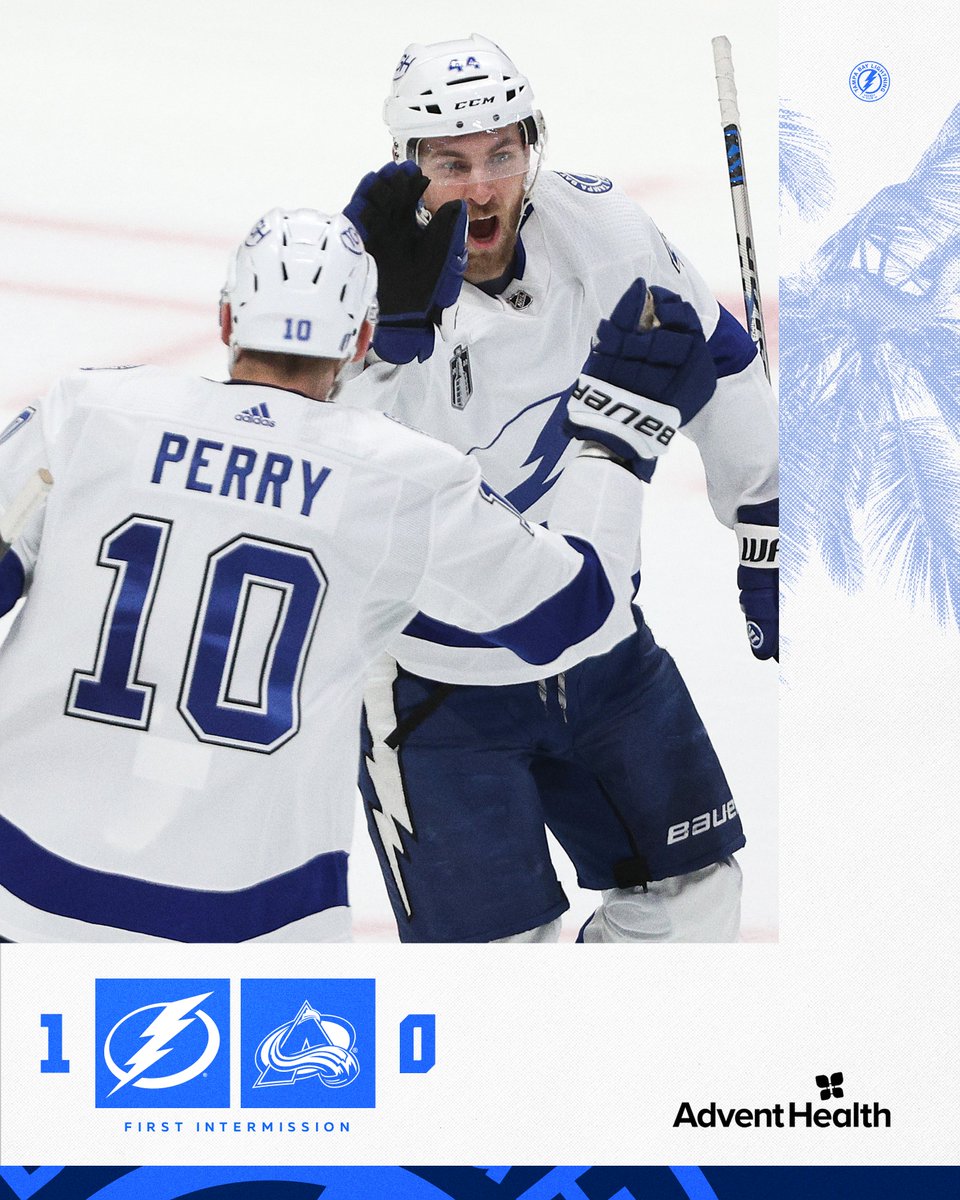 TBLightning's tweet photo. One period at a time.

#StanleyCup | #GoBolts https://t.co/d61lGKXaSJ