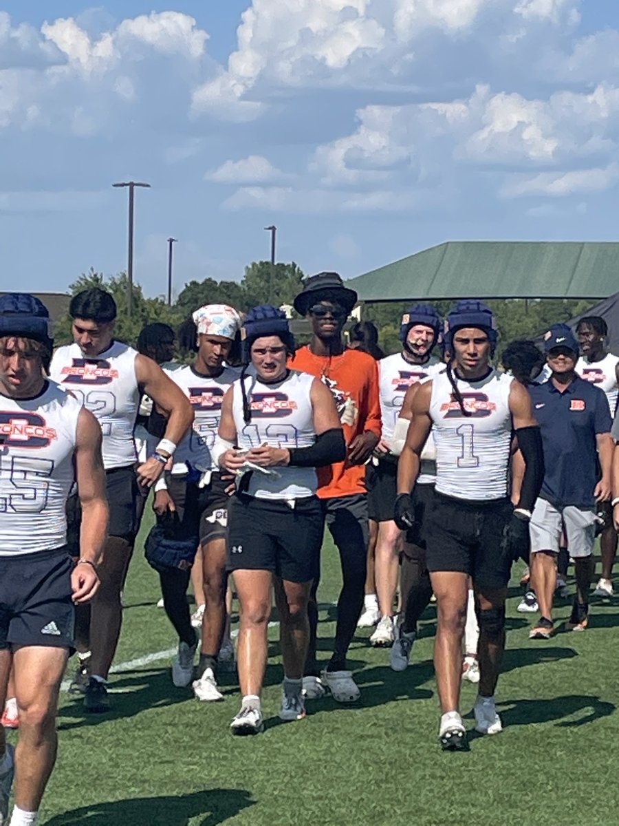 Congrats to our Broncos today. 3-0 in the first day of the State 7on7 Tournament.  #RepTheB ⁦@geriberger08⁩ ⁦<a href="/BHS_Shroyer/">KyleShroyerBHS</a>⁩ ⁦<a href="/JarekLancaster/">Jarek Lancaster</a>⁩ ⁦@coachrvillegas⁩