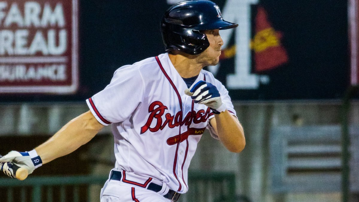 mbraves's tweet photo. .@AndrewMoMoritz has an 8-game hitting streak. 

Still 1-0 Biscuits as we stretch in Montgomery. https://t.co/JIkGdcFs19