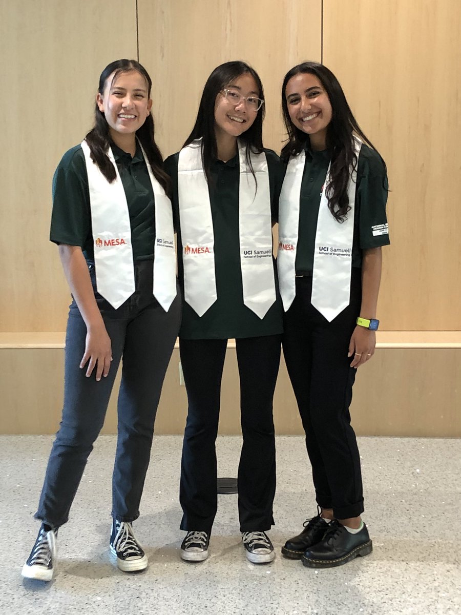 Congratulations to Costa Mesa HS graduates Lena, Lucero, and Sophia. MESA USA National Engineering Design Competition 2nd place Overall winners! TaskBug is a lifeline for working parents! <a href="/UCIEngineering/">UCI Engineering</a> <a href="/MESASTEM/">California MESA</a> <a href="/MesaHSPrincipal/">Costa Mesa Middle and High School</a> <a href="/MesaHSAP/">Nina Glassen, Ed.D.</a>  #MESAUSA #mesaworks #STEM