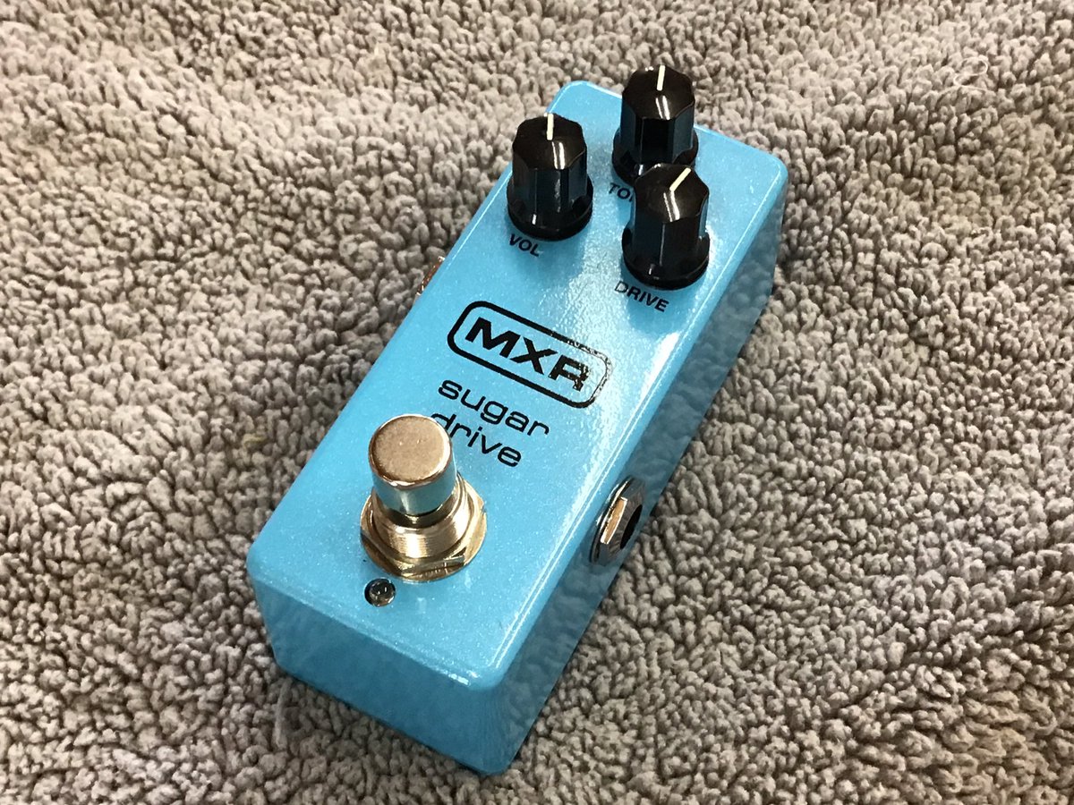 Eggsound_kani's tweet photo. 面白そうな在庫エフェクターを紹介しています
MXR Sugar Drive
#MXR #SugarDrive #Overdrive
#歪系エフェクター
#可児市楽器店 #ギターレッスン
#エッグサウンドミュージックスクール https://t.co/pah6db3i2N