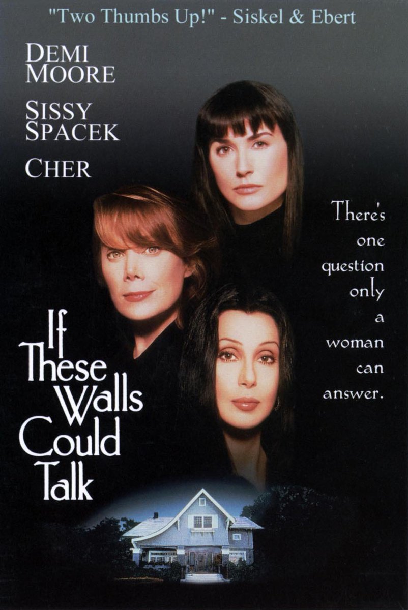 JudyM523's tweet photo. @cher I'm so angry about the court's decision. HBO needs to start showing this film again. It was an honest and brilliant film! I saw it in my early 20s, and it made a huge impact on me. I've never forgotten this film. #ProChoiceVoter #WomensRightsAreHumanRights https://t.co/QAThq18Pv8