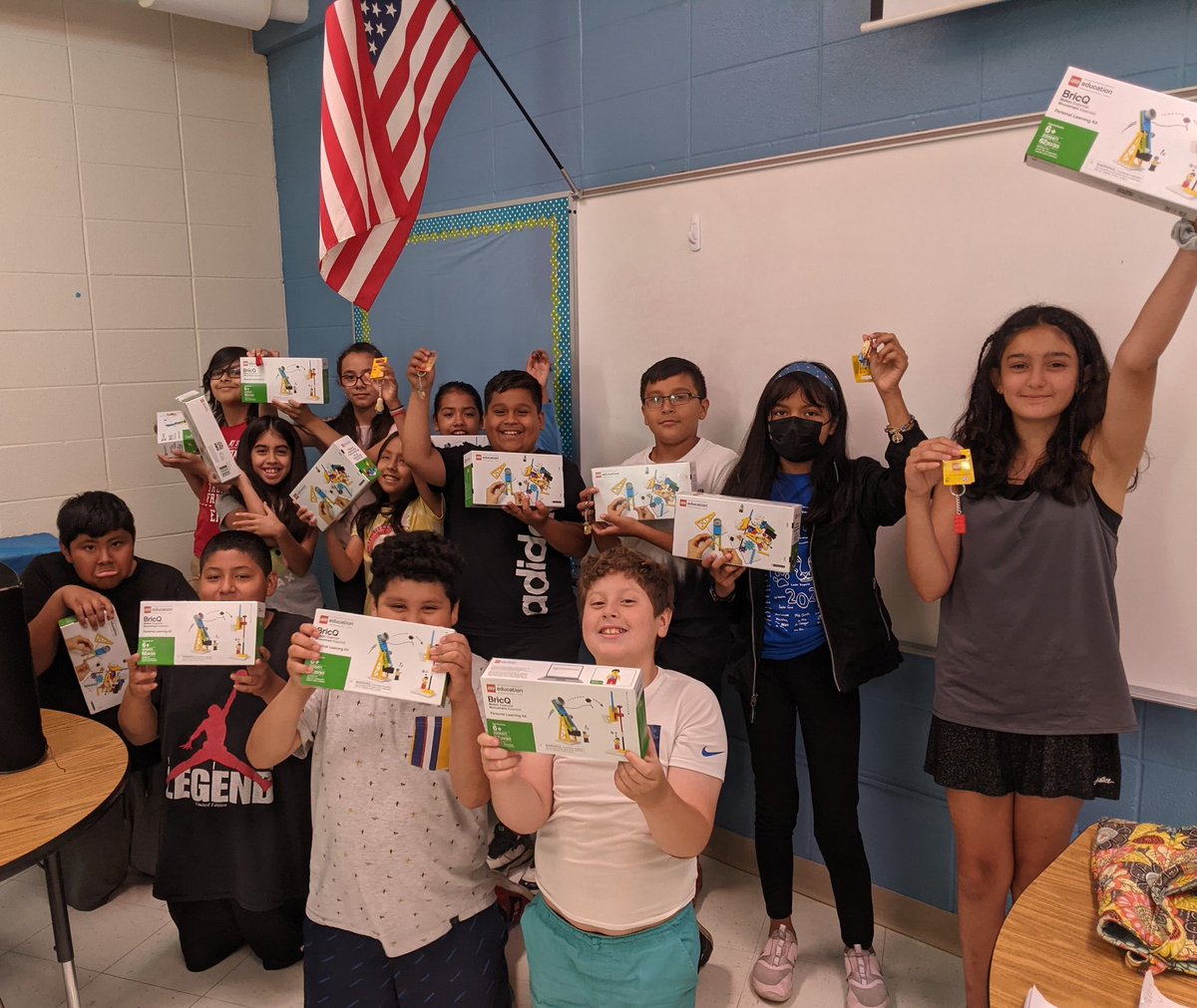 The students were ecstatic to learn they got to take home their own set of Legos after camp! #ASD4ALL