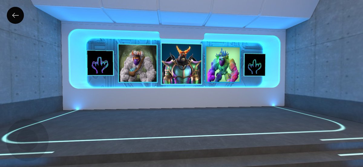 AbrahamGordill3's tweet photo. Doy por inaugurado The Bambamverse en @oncyber gracias a @creadorenetwork.
Me puse a jugar un rato con la decoración, no será la final pero me gustó la experiencia en el móvil.
Presentes:@RudeGolems #RudeDemon @Wobblebug @drippieverse @RogueSharks @Suteki_NFT https://t.co/Ti0TZV1smI