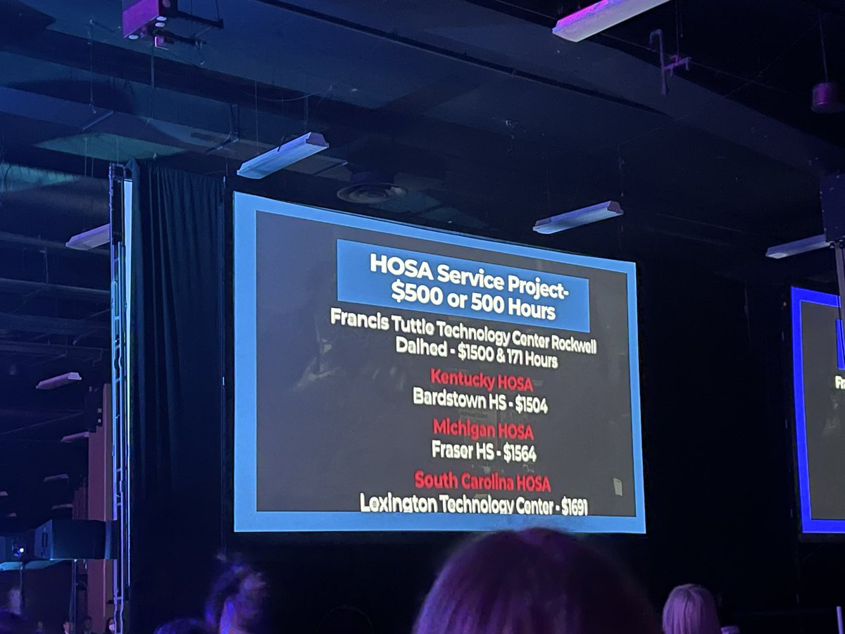 fraserhosa's tweet image. Fraser HOSA’s Be the Match chair-head Adriana Barney’s hard work paid off and was recognized at ILC for helping raise over 1500 dollars!!! Thank you to all Fraser HOSA members for your hard work on this project :)