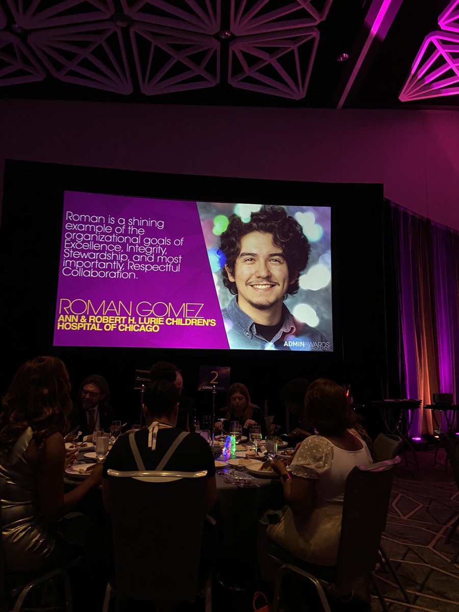 Michelle Macy (@michlmacy) on Twitter photo Celebrating Roman Gomez as a Finalist for the Rookie of the Year Award at the Chicagoland AdminAwards program! <a href="/LurieSCHORE/">Smith Child Health</a> is better because of you and the amazing administrate professionals of <a href="/ManneResearch/">Stanley Manne Children's Research Institute</a> #chicagoadminawards Celebrating Roman Gomez as a Finalist for the Rookie of the Year Award at the Chicagoland AdminAwards program! <a href="/LurieSCHORE/">Smith Child Health</a> is better because of you and the amazing administrate professionals of <a href="/ManneResearch/">Stanley Manne Children's Research Institute</a> #chicagoadminawards