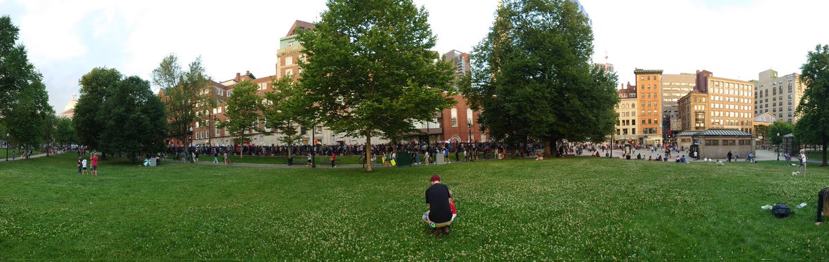 My day.  Last image is a large panorama of the protest approaching the state house around 7:30pm.