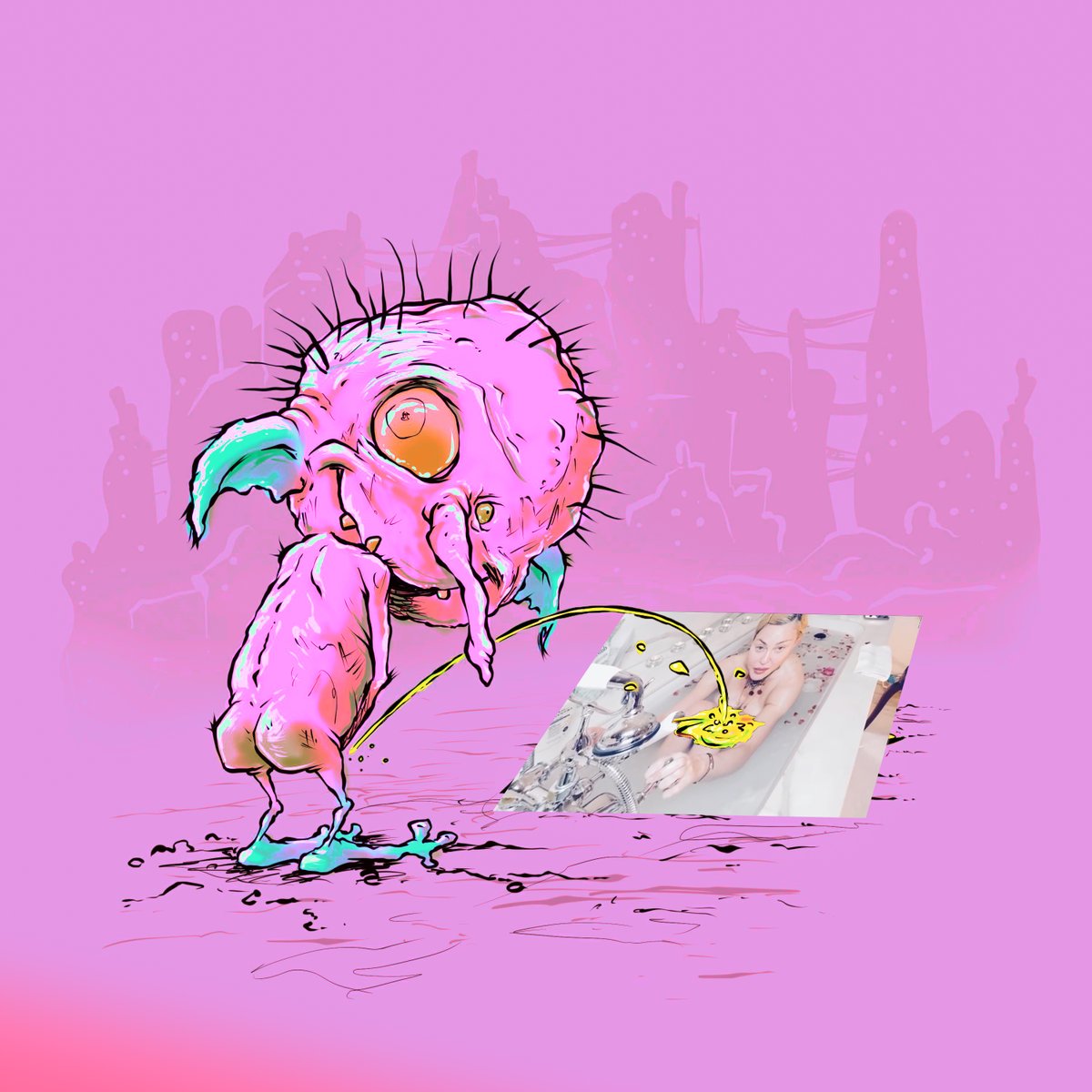 GoblinsOnLSD's tweet photo. gOLDEn shoWER guRL #madonna #goblintownwtf 
@goblintownwtf
 
@Madonna

 #NYCNFT2022 https://t.co/HqYt8VluUb
