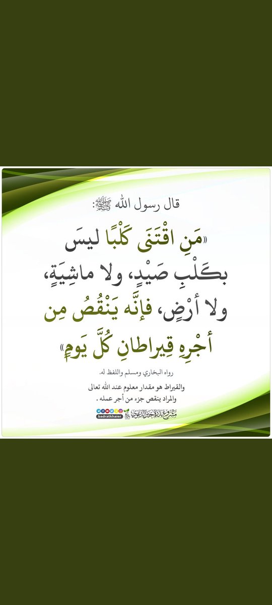 majd358's tweet photo. حديث شريف https://t.co/RzThfYiSpb