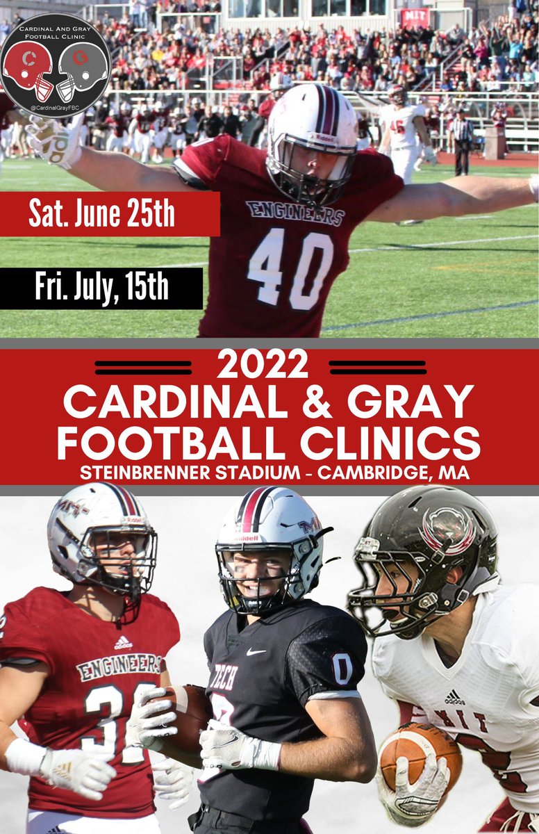 CoachGazlay's tweet image. BIG day tomorrow as we host the first of our two Cardinal and Gray Clinics! 

If you aren’t able to make it tomorrow, please be sure to register for our July 15th date. Looking forward to seeing everyone work tomorrow! #RollTech #WinStudyRepeat