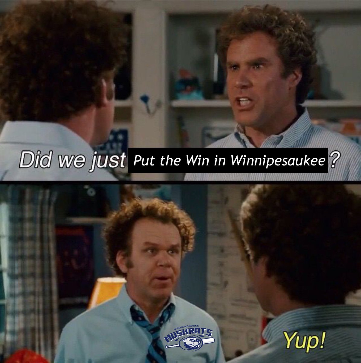 SKRATS WIN!!! PUT THE WIN IN WINNIPESAUKEE!!!

Final Score from Lynn:

Muskrats 7, Navigators 3.

We’re back at Robbie Mills tomorrow night against Sanford, hope to see everyone there!!!

#RollSkrats | #DefendTheLake | #NECBL