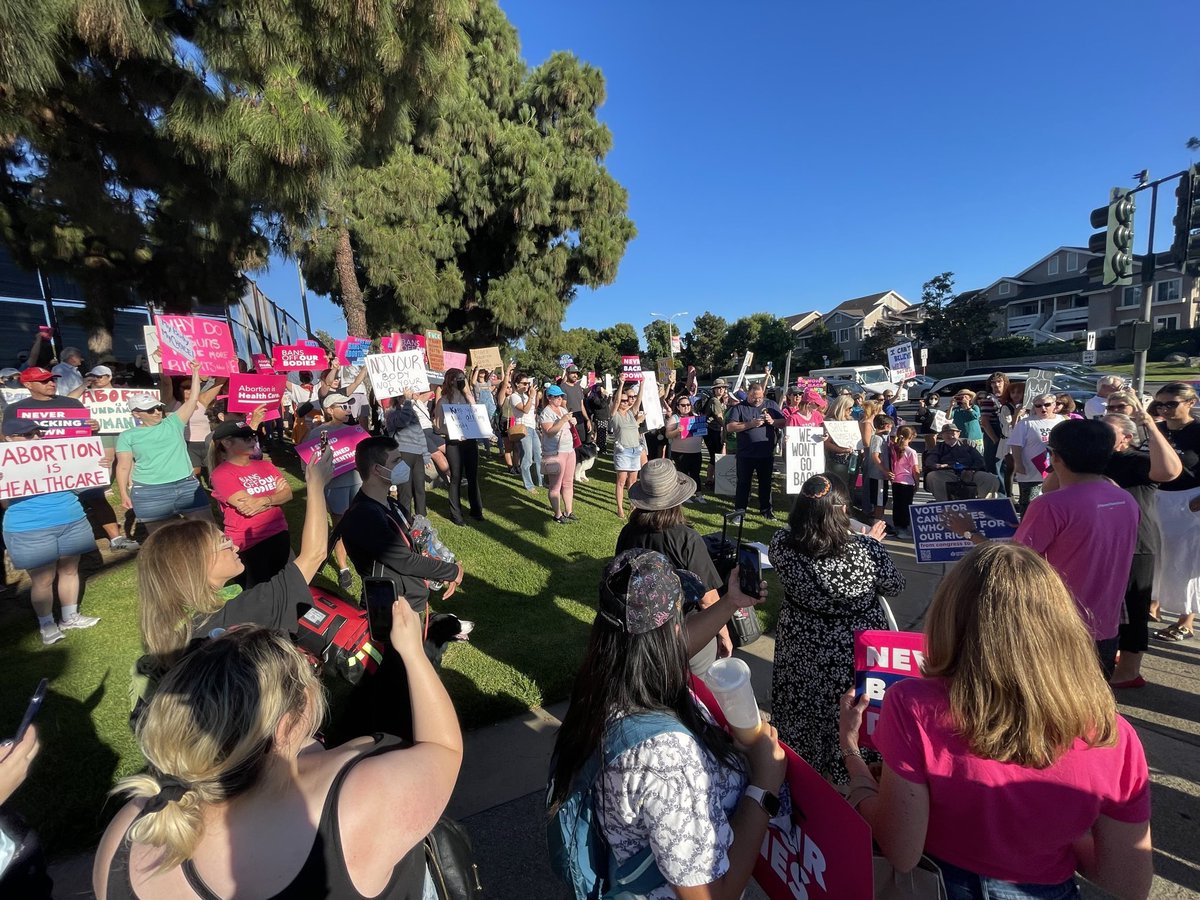 SenDaveMin's tweet photo. Here in Irvine and across California, we believe abortion access is healthcare access. #RoeVsWade https://t.co/cI90itP8kS