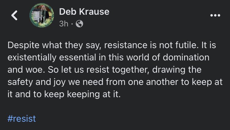korlamasters's tweet photo. I appreciate the Rev Dr President Deb Krause today and all the other days too https://t.co/KZ187wI68N