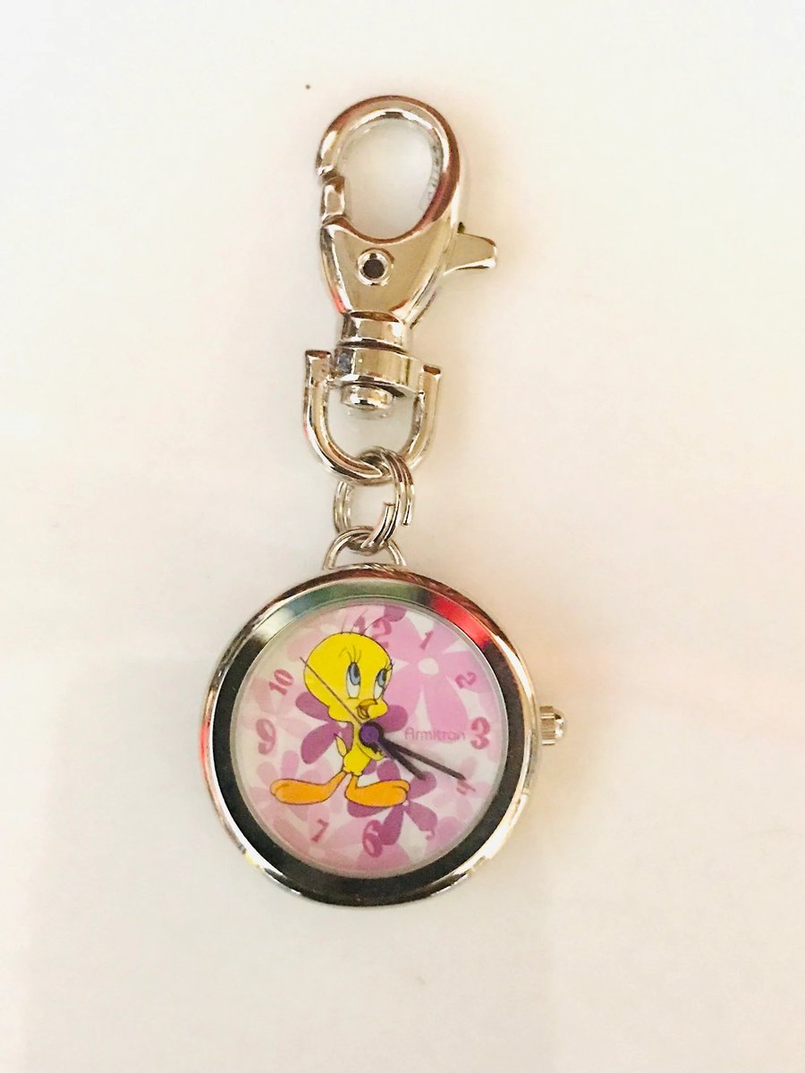 KolaBlueRose's tweet photo. Armitron Warner Bros  Tweety bird key chain quartz analog  collectibles https://t.co/OSNRvGrMDS https://t.co/HxApTZHSSw
