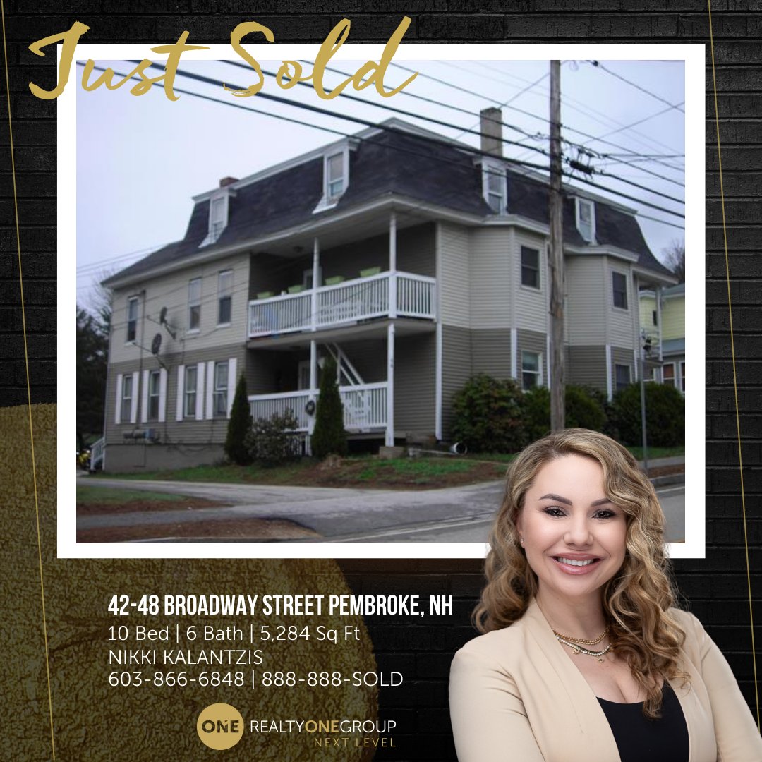 ROGNextLevel's tweet photo. UNDER CONTRACT❗ &amp; 💲OLD

#ROGNH #ROGNextLevel #joinrognextlevel #WakingUpToWin #UNbrokerage #RealEstate #Realtor #Brokerage #Realtors #COOLture #RealtyONEGroup #MyWowNow #ONECOOLTURE #WakeUpToWin #RealEstateLife #NHRealEstate #RealtorLife #ThePowerOfONE #RealEstateLife https://t.co/NMxAIG2bz8