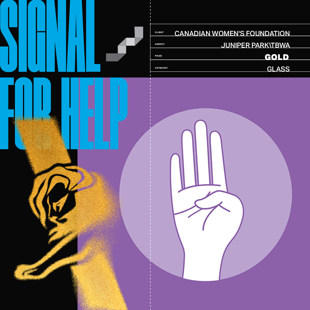 The Glass Lion is both rare and important. We are so proud to win GOLD! Bravo to our Juniper Park\TBWA team and our client, the Canadian Women's Foundation.🏴‍☠️💛🏆