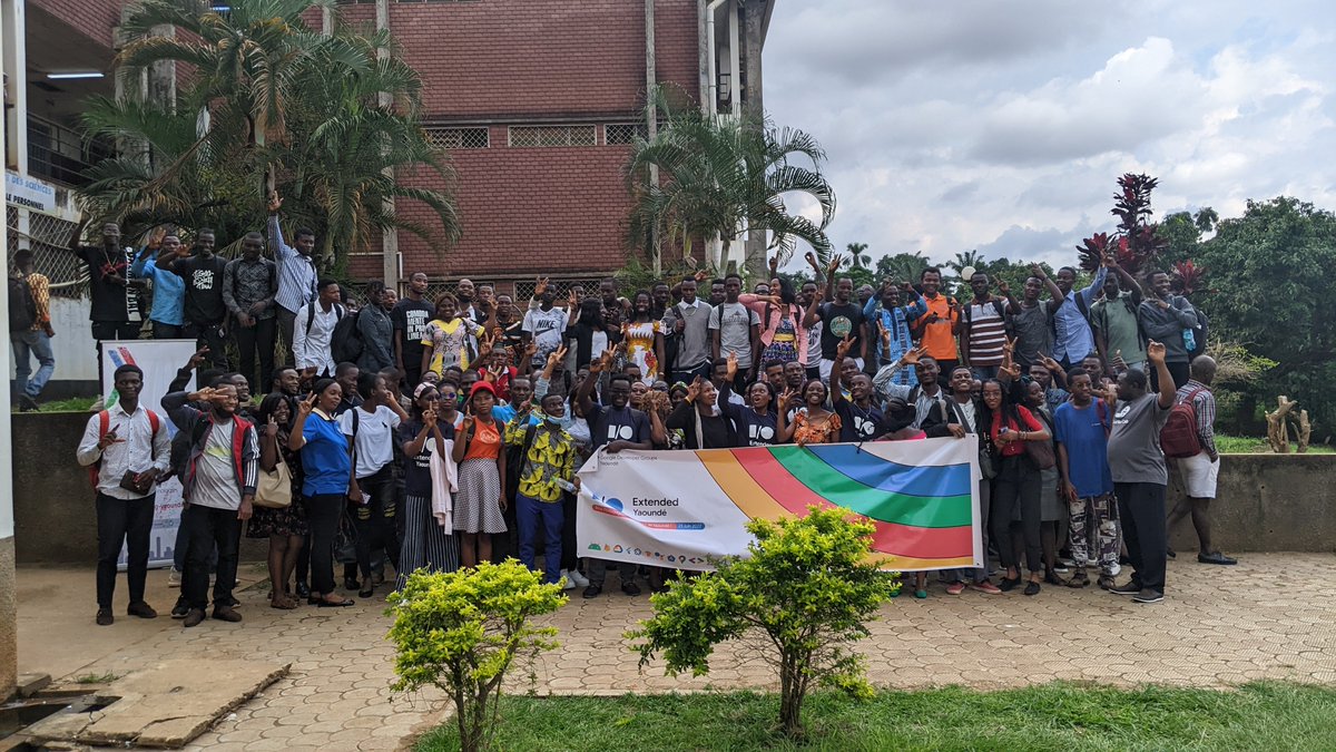 Yesterday was the Google IO GDG Yaoundé!
It was great !! 
<a href="/googledevs/">Google for Developers</a> <a href="/GDGYaounde/">GDG Yaoundé #BuildwithAI</a> #cloudinfrastructure