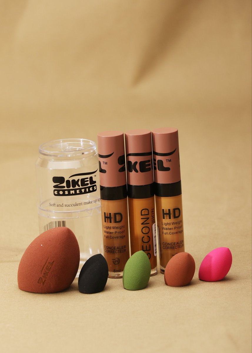 zikelcosmetics's tweet photo. Zikel Cosmetics Second Skin Concealer & Blender Conceals blemishes on your skin without creasing or caking while nourishing your skin with Vitamin E.
@TheMakeUpFair
Distributors wanted worldwide!
#explorepage #colorfulmakeup #exploremakeup #makeupartistinlagosnigeria https://t.co/uXtxqPUptJ