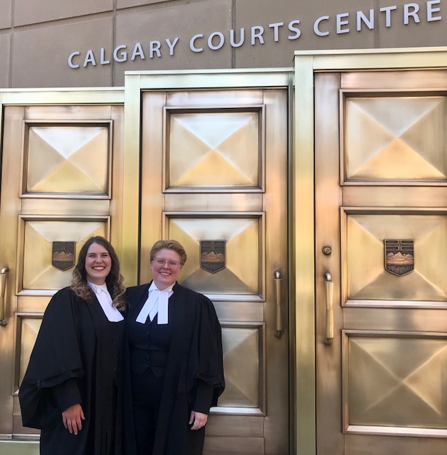 UCalgary Law grad and PILC mainstay Daniella Marchand became a lawyer this week. Well done, Daniella!