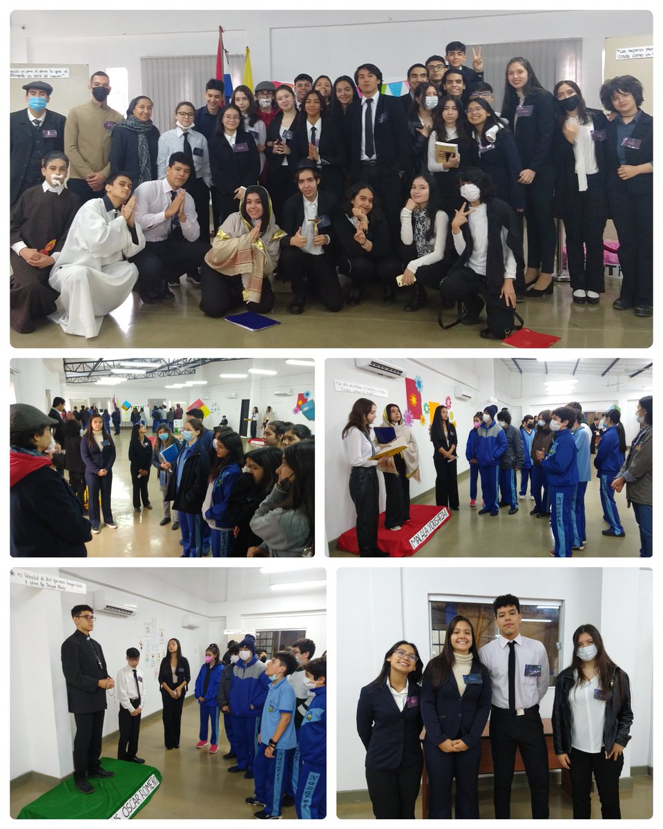 Los estudiantes de 2do de la Media presentaron un museo de cera como producto final del proyecto de religión: "Modelos sin pasarela, influencers sin YouTube" 
Excelente oportunidad para compartir con los demás los aprendizajes adquiridos <a href="/nazaretglobal/">Nazaret Global Ed</a>