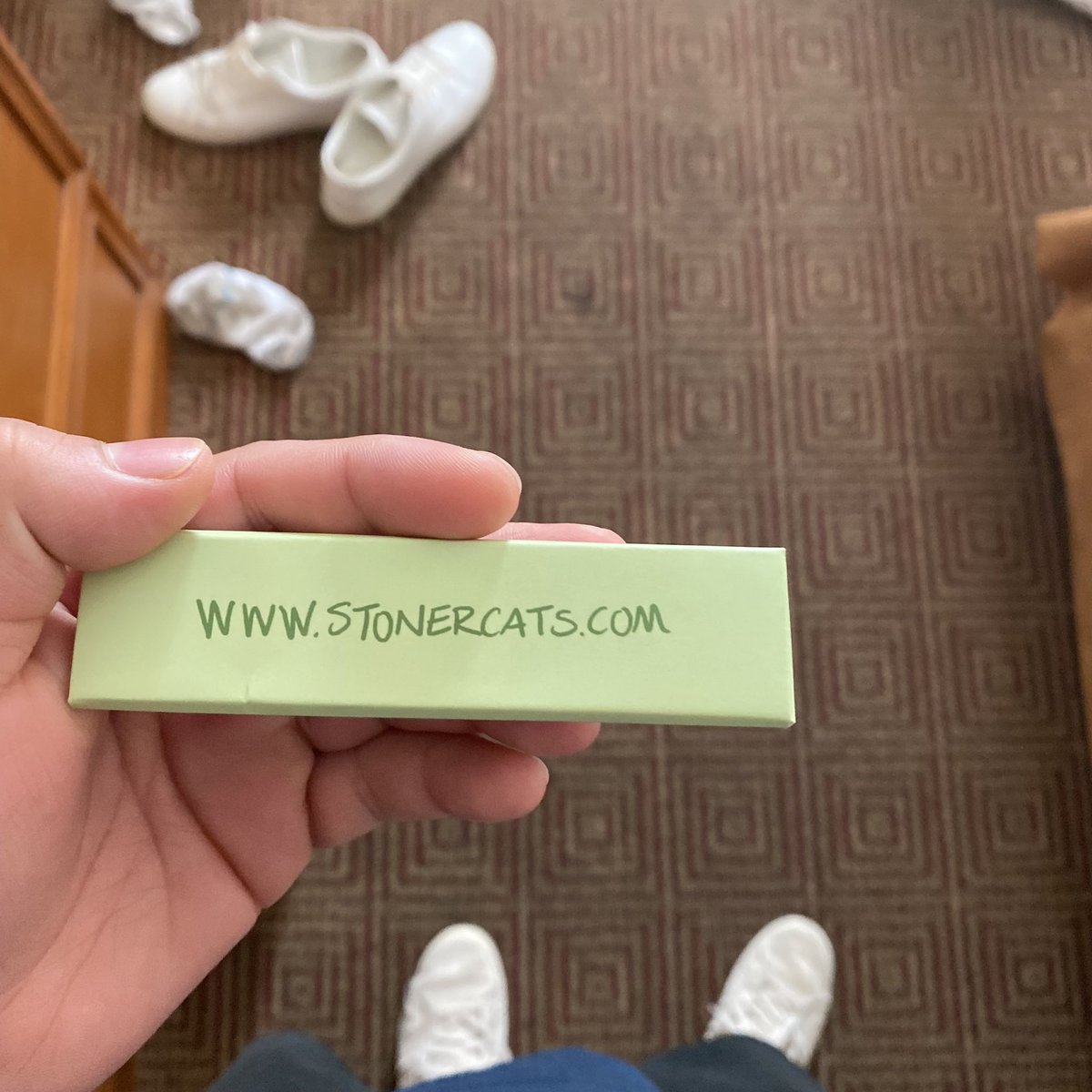 TheGorillaClan's tweet photo. Guess where we Got these cute papers … yes @stonercatstv @consensus2022 #rollinup #stonercats $sol $eth #nfts https://t.co/ITDwkyNzOb