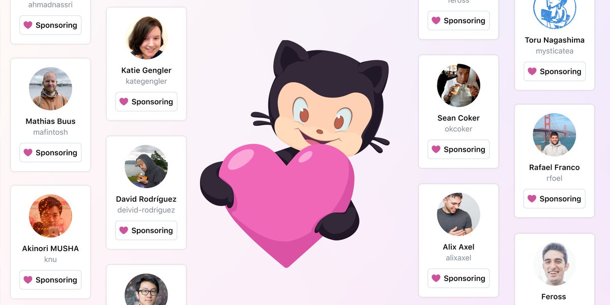 markusstaab's tweet photo. I was selected to be one of those 900 people across the globe to get a one time sponsorship from GitHub.

Thank you so much <3.

https://t.co/9htBy2Ng0R https://t.co/3IstvXfXsU