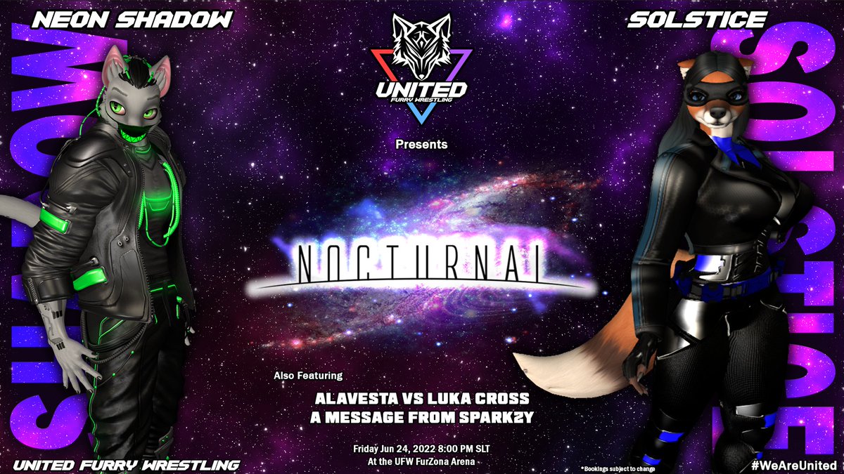 United Furry Wrestling tweet media