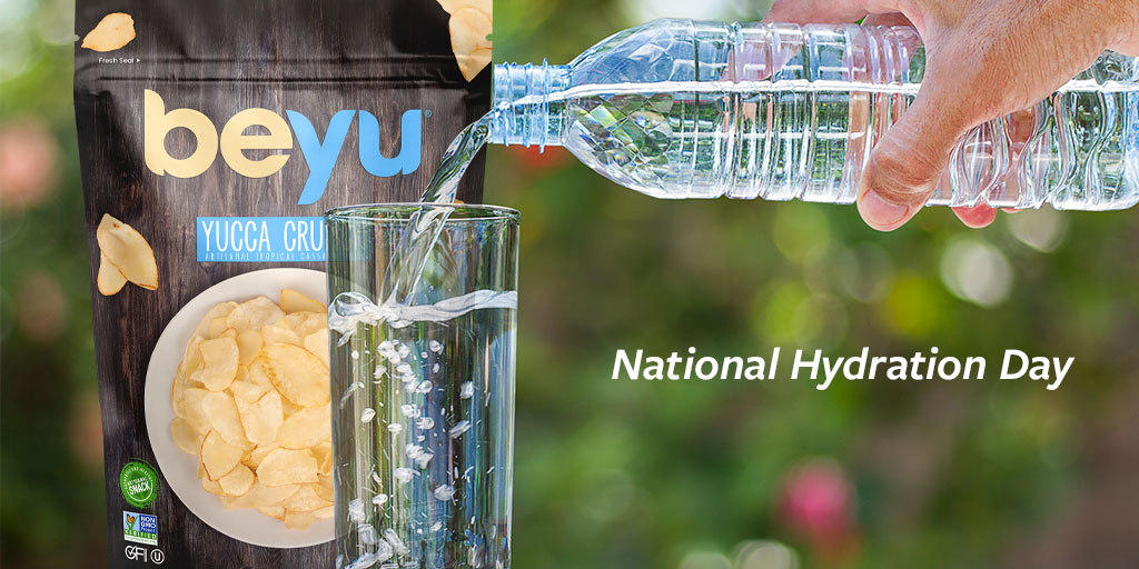 beyusnack's tweet photo. Proper hydration is vital to living a healthy life
#NationalHydrationDay #healthylifestyle #HealthyFood #miami https://t.co/Ji10p5uTTE