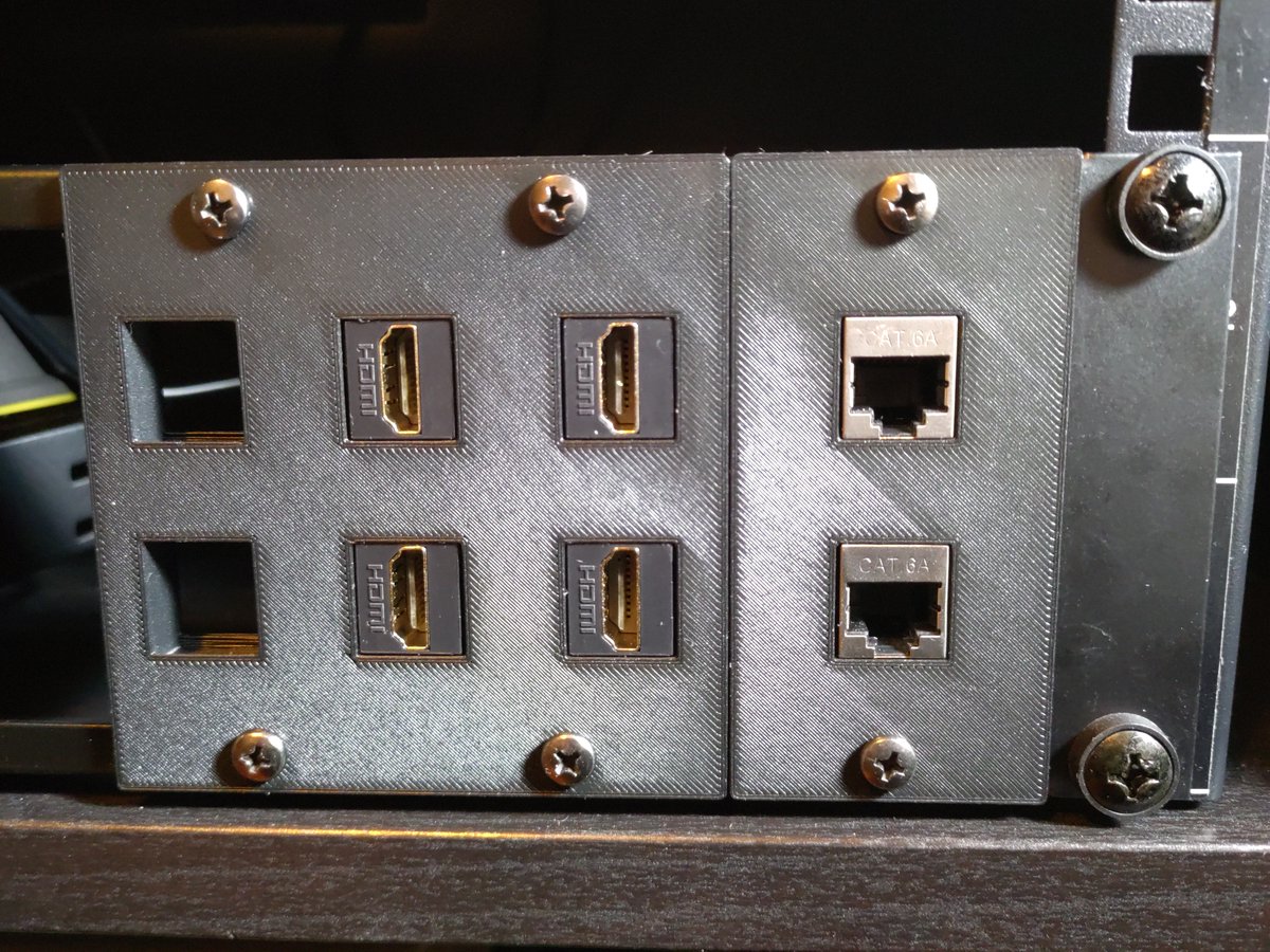_0rax's tweet photo. And finally made some blank plates and keystone mounts as I already had the necessary footprints made for the other modules.

You can checkout the whole collection on Printables if you are interested in printing them yourself: https://t.co/Cg68mKTKpP https://t.co/EzAYDRCpfo